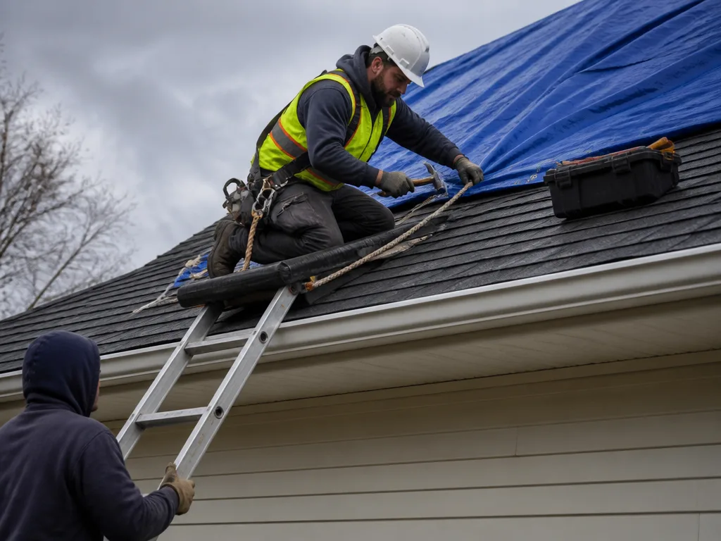 Emergency Roof Tarping